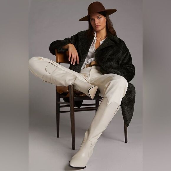 ANTHROPOLOGIE MATISSE STELLA KNEE HIGH WESTERN BOOTS - Picture 2 of 7